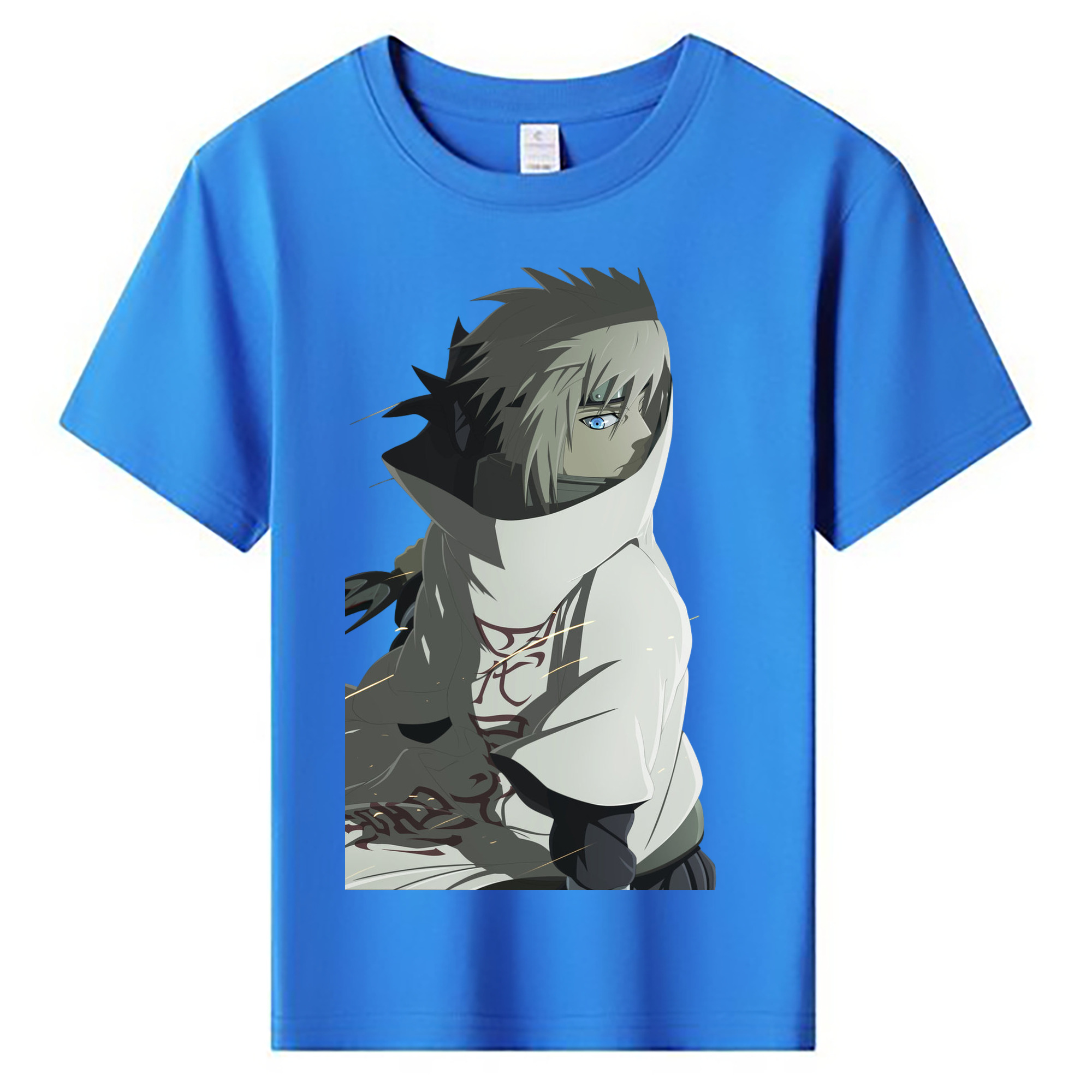 （画像用） NARUTO -ナルト- 波風 ミナト Namikaze Minato 綿100％キッズTシャツ（フロントプリント）